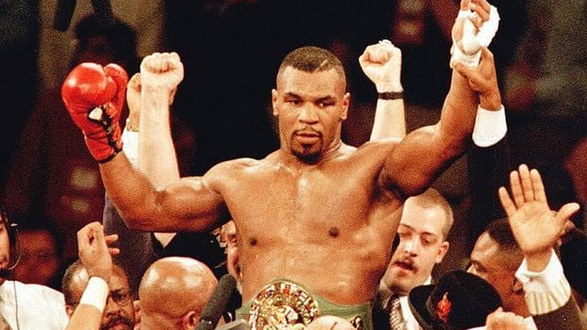 Mike Tyson in the ring